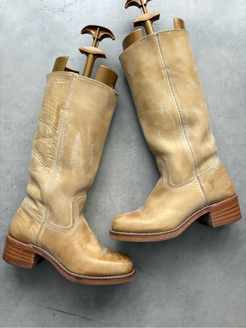 FRYE πΊπΈ Campus 14L Boots Size 7 - Picture 13 of 16